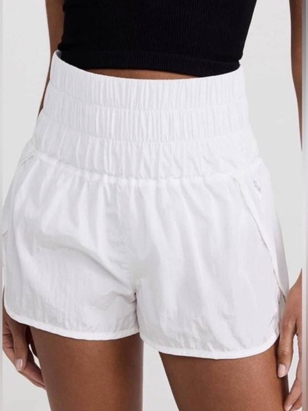 FP Movement by Free People The Way Home Shorts, White, Size Small